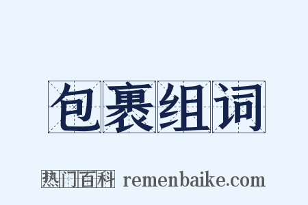 包裹组词是什么意思的图片